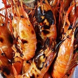 กุ้งเผา