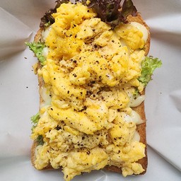 ปังไข่ออมเล็ต - เฮลตี้ หอมอร่อยๆ พรีเมี่ยม - ( ขายดี ) เมนูแนะนำ!