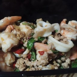 กระเพรารวม ทะเล