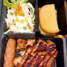 สเต็กไก่พริกไทยดำ