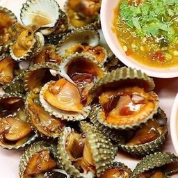 หอยแครงลวก