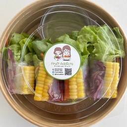 L6 สลัดโรลผักสามสี Spring Roll (Mixed Vegetable) กล่องใหญ่