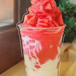 สตรอว์เบอรี่โยเกิตร์ ปั่น