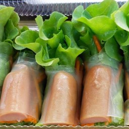 L3 สลัดโรลไส้กรอก (Sausage, Spring Roll) กล่องใหญ่