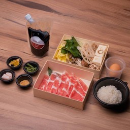 Sukiyaki Set - Kurobuta Blade Shoulder (คุโรบูตะสันคอ)