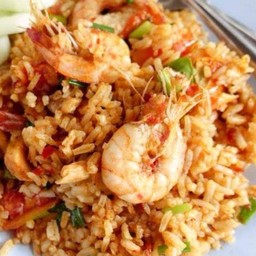 Seafood Tom Yum Fried Rice