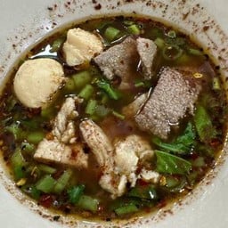 เกาเหลาน้ำตก เนื้อ