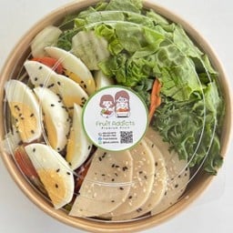 L23 สลัดผัก หมูยอ ไข่ (กล่องใหญ่)