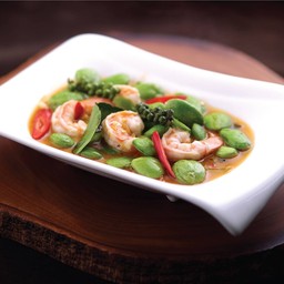 สะตอผัดกุ้ง