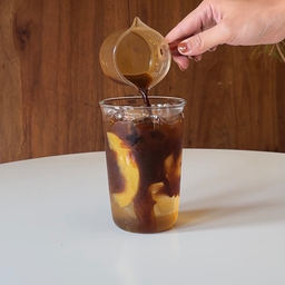 Peach Tea Americano 