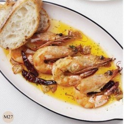 Garlic Spicy Butter Shrimp