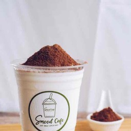 นมสดปั่นภูเขาไฟ