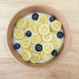 Banana +Blueberry  Homemade Yogurt