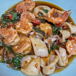 ผัดกะเพรา ( กับข้าว )