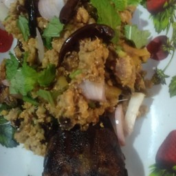 ลาบปลาดุก