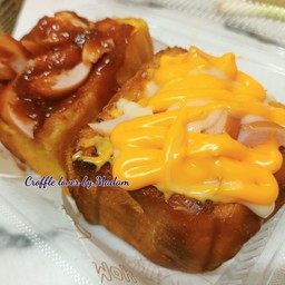 ไส้กรอกไก่ชีส ไส้ทะลัก