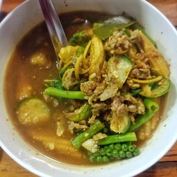 แกงป่าเนื้อสับ