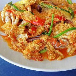 ปูผัดผงกะหรี่