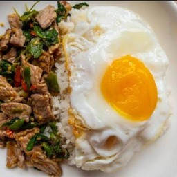 Beef Basil With Rice