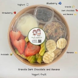 Fruit Yogurt and GRANOLA  DARK CHOCOLATE