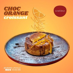 CHOC ORANGE CROISSANT
