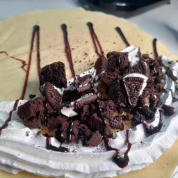 เครปเย็นดับเบิ้ลวิปโอริโอ้บราวนี่