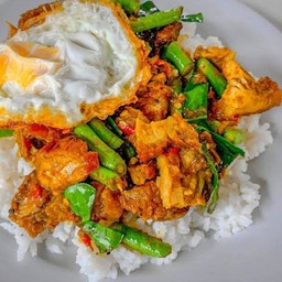 Stir Fried Curry Paste With Rice