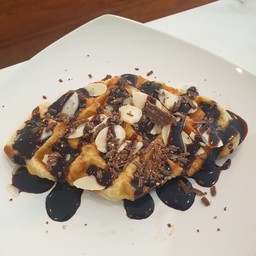 ขนม+อัลมอนด์+ซอส