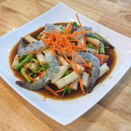 ตำไหลบัวกุ้งสด