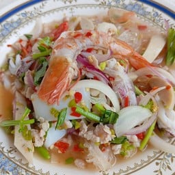 ยำแหกโค้ง ศรีบัวบาน