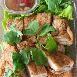 หมูยอหนังแท่งทอด 3 ชิ้น