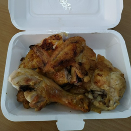 ไก่เนื้อย่างครึ่งตัว