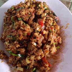 พริกแกงคั่วหมู