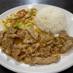 ข้าวหน้าหมูเกาหลี
