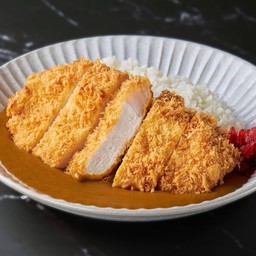 ข้าวแกงกะหรี่หมูสันนอก 200g