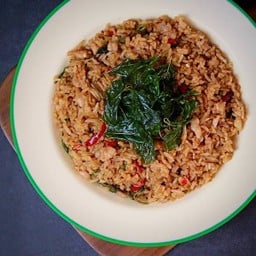 ข้าวคลุกกะเพราหมูสับ(DR)