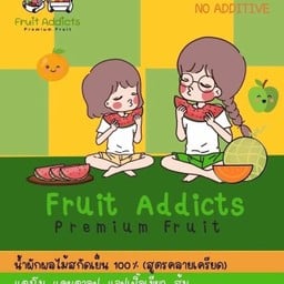 คลายเครียด (แตงโม แคนตาลูป แอปเปิ้ลเขียว ส้ม)