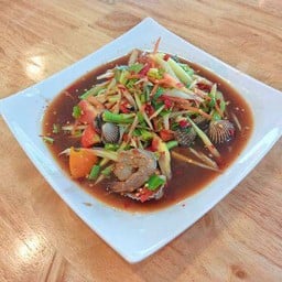 ตำหอยแครง