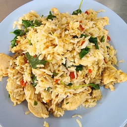 กระเพราข้าวคลุก