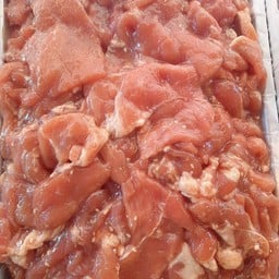 หมูหมักนุ่มน้ำหนัก1000กรัม ไม่มีผักแถม