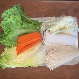 ชุดผักปิ้งย่าง