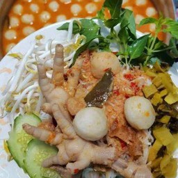 ขนมจีนน้ำยไก่กะทิ(สูตรเด็ด)