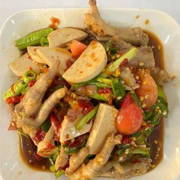 ตำตีนไก่-หมูยอ