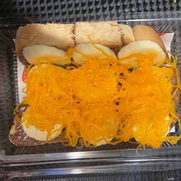 ปังปิ้ง นูเทลล่า+กล้วยหอม+ฝอยทอง