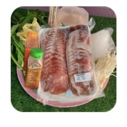 ชุดสันคอสไลด์บาง1000กรัม