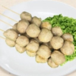 ชุดลูกชิ้นเอ็นหมูไม้ใหญ่