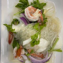 ยำวุ้นเส้นกุ้ง