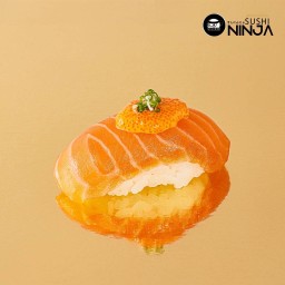 ซูชิแซลมอนซอสสไปซี่เมนไท