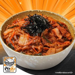 ข้าวด้งหมูผัดกิมจิ