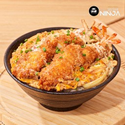 ข้าวคัตสึด้งกุ้ง